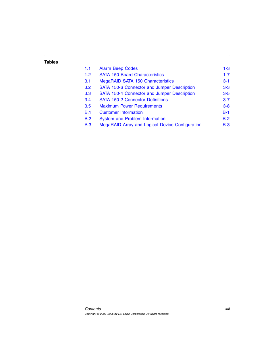 LSI SATA 150 User Manual | Page 13 / 48