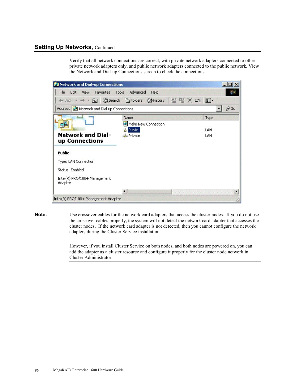 LSI MegaRAID Enterprise 1600 User Manual | Page 100 / 154