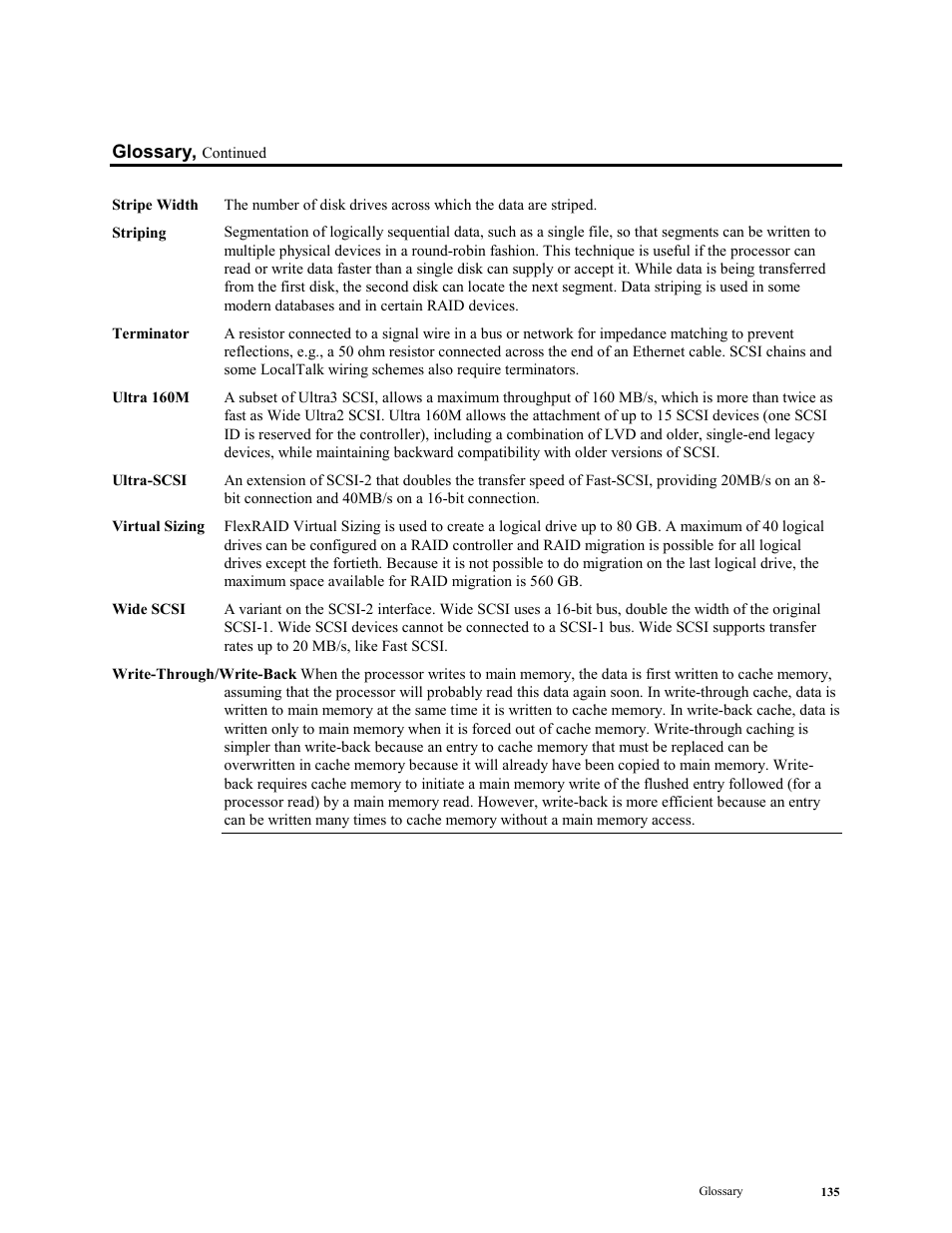 LSI MegaRAID Enterprise 1600 User Manual | Page 149 / 154