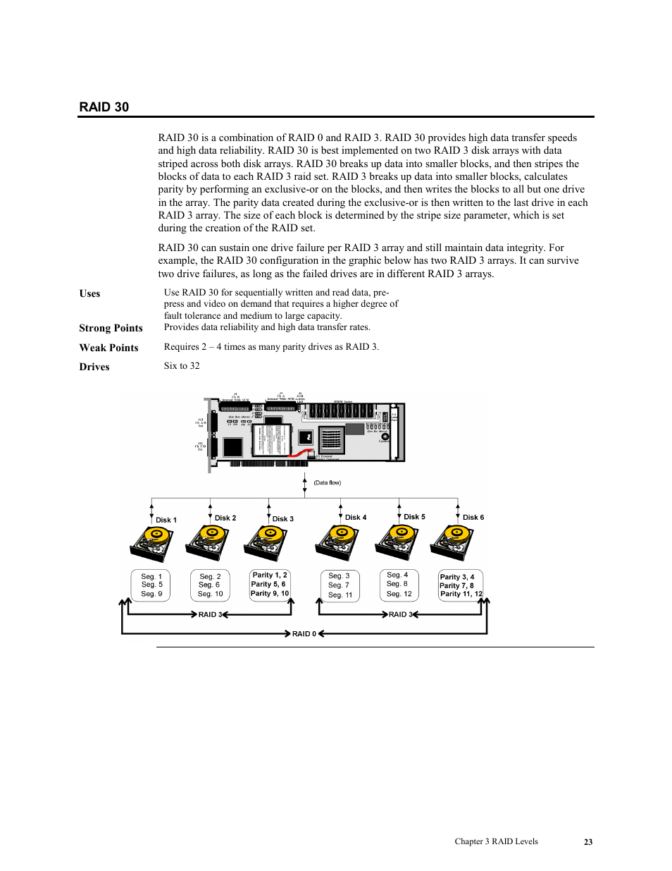 Raid 30 | LSI MegaRAID Enterprise 1600 User Manual | Page 37 / 154