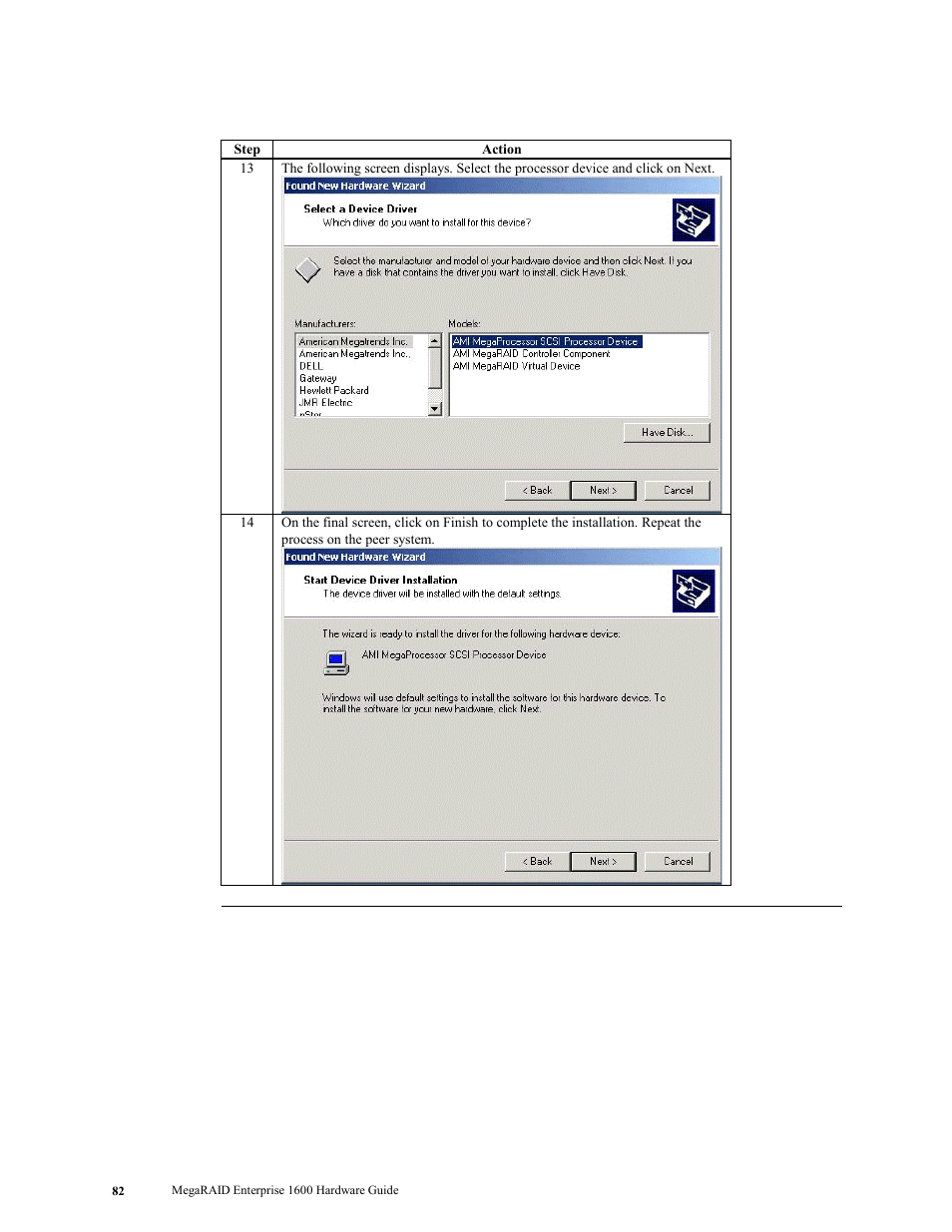 LSI MegaRAID Enterprise 1600 User Manual | Page 96 / 154