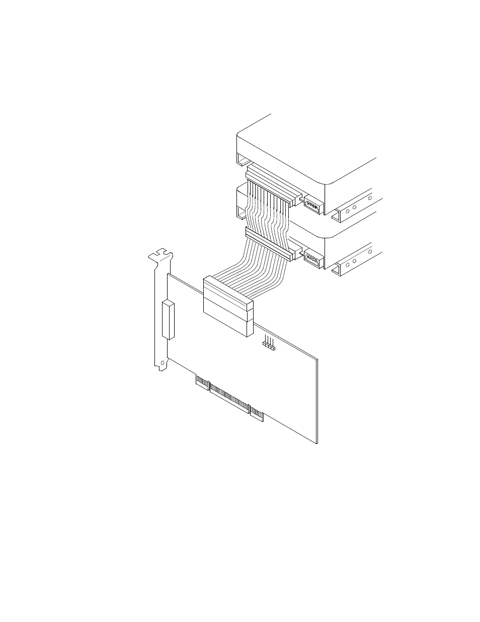 Multiple internal scsi devices chained together | LSI SYM8953U User Manual | Page 29 / 90