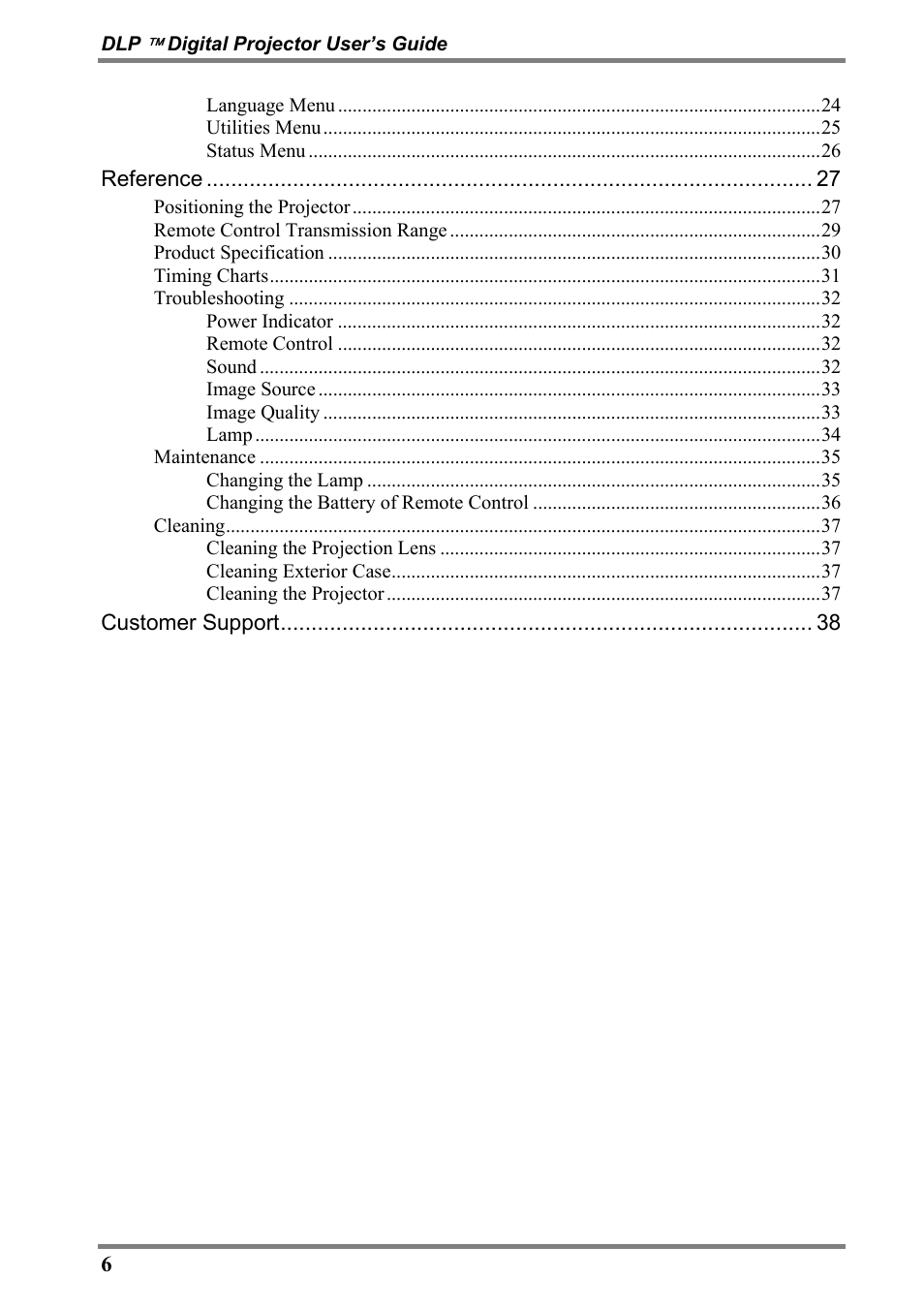 Luxeon D315M User Manual | Page 6 / 39