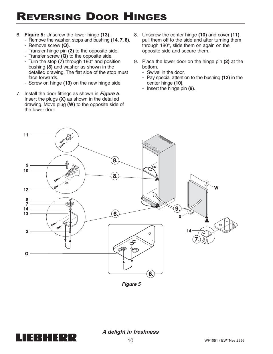 Eversing, Inges | Liebherr WF1051 User Manual | Page 12 / 29