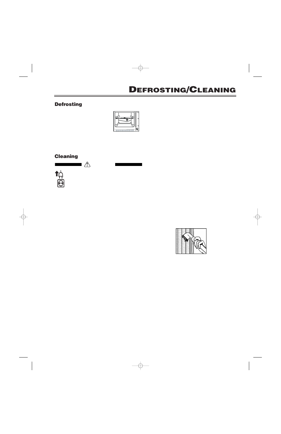 Efrosting, Leaning | Liebherr KE/ES 4240 2804 User Manual | Page 13 / 55