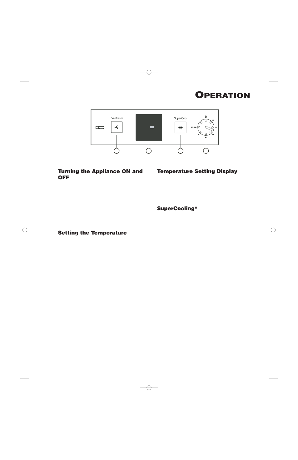 Peration | Liebherr KE/ES 4240 2804 User Manual | Page 9 / 55