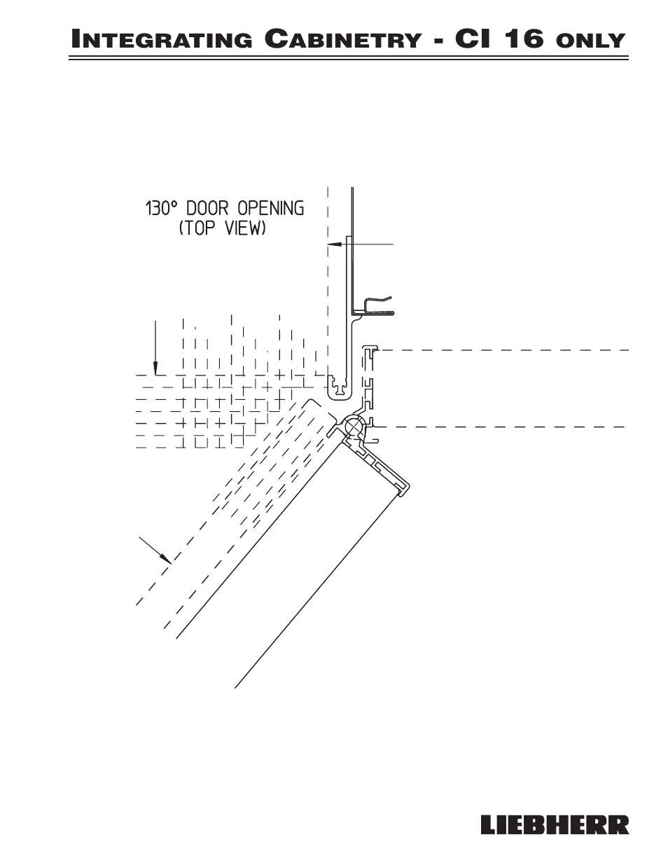 Ci 16, Ntegrating, Abinetry | Only | Liebherr 7080 359-02 User Manual | Page 11 / 84