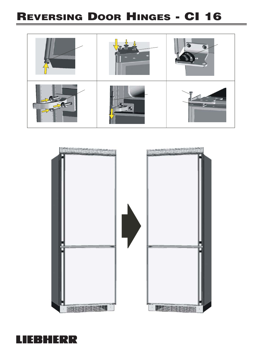 Ci 16, Eversing, Inges | Liebherr 7080 359-02 User Manual | Page 22 / 84