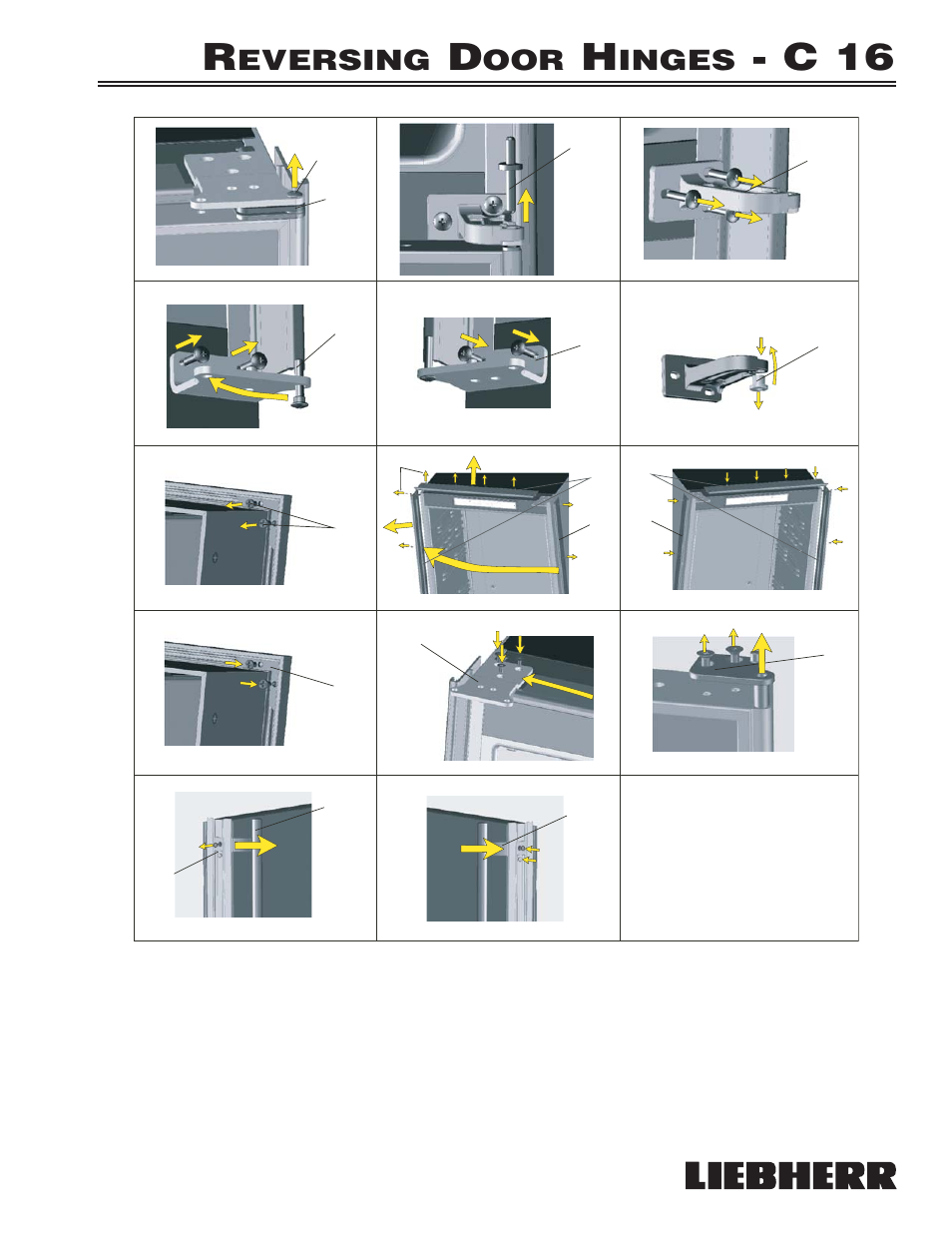 C 16, Eversing, Inges | Liebherr 7080 359-02 User Manual | Page 25 / 84