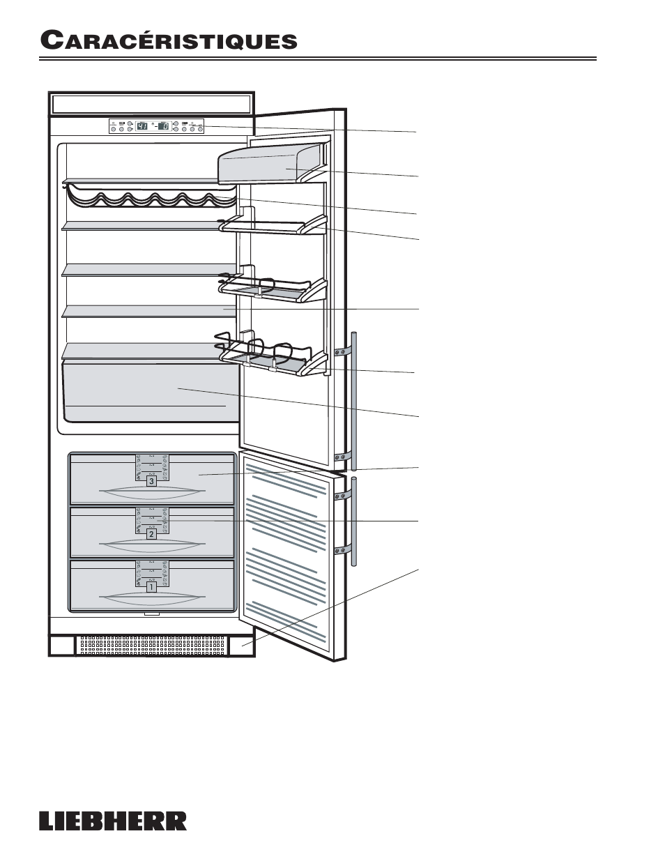 Aracéristiques | Liebherr 7080 359-02 User Manual | Page 32 / 84