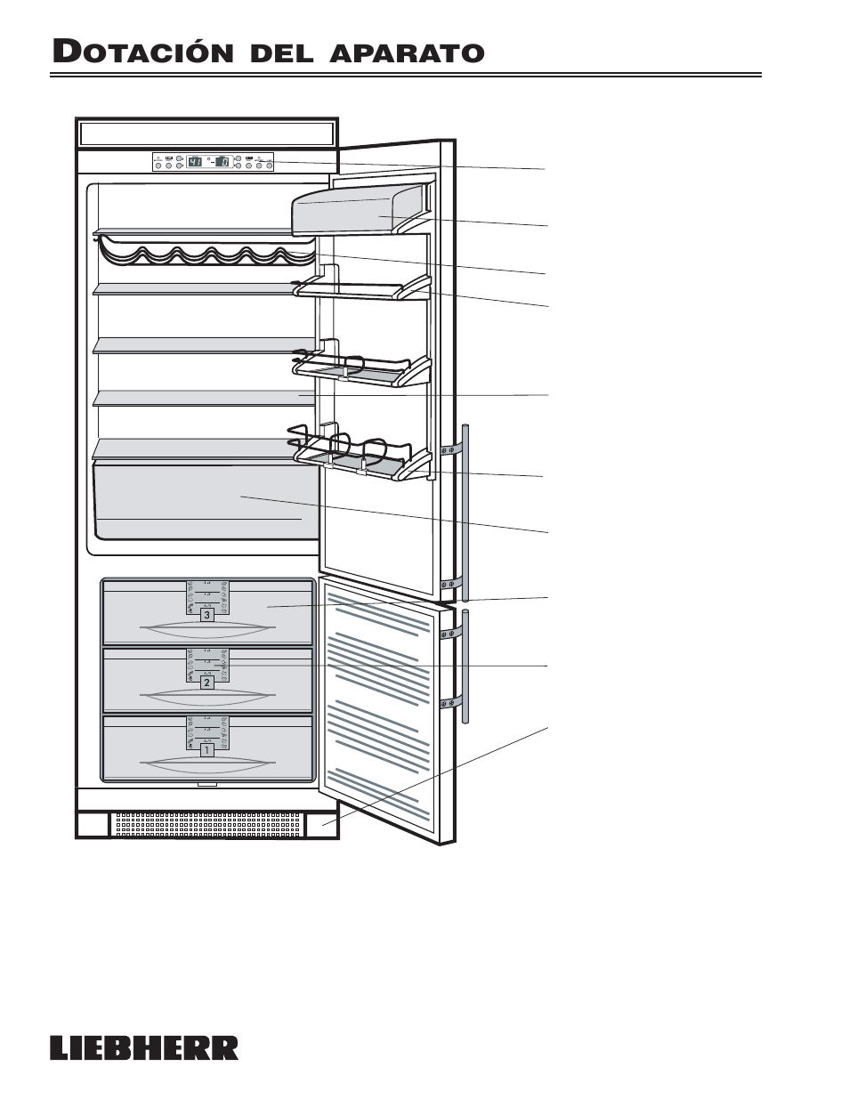 Otación del aparato | Liebherr 7080 359-02 User Manual | Page 60 / 84