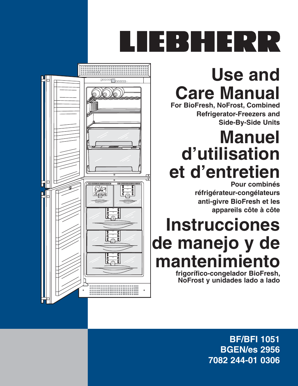 Liebherr BF/BFI 1051 User Manual | 23 pages