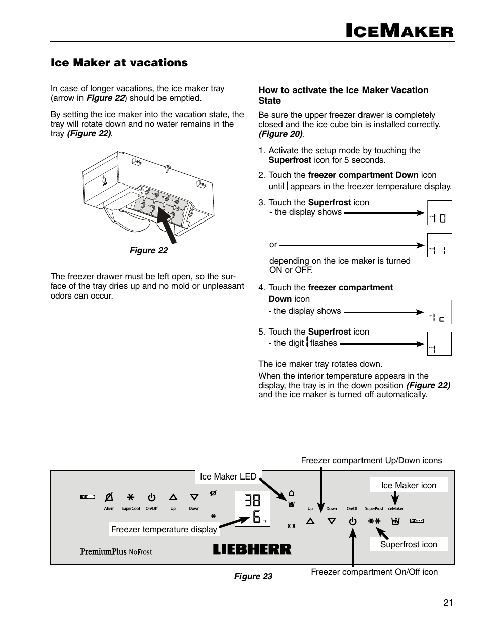 Aker | Liebherr CS 7081411-00 User Manual | Page 21 / 26