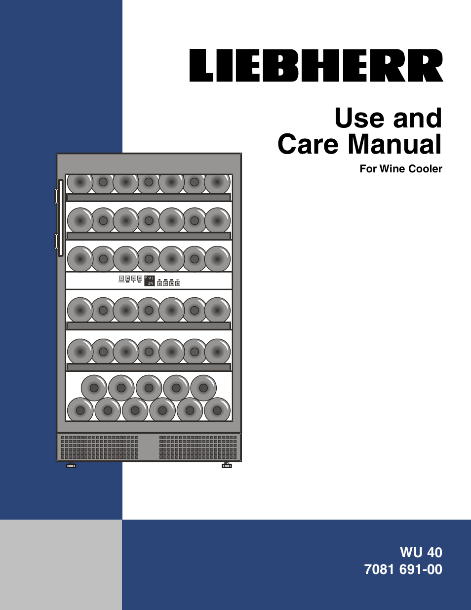 Liebherr WU 40 User Manual | 16 pages