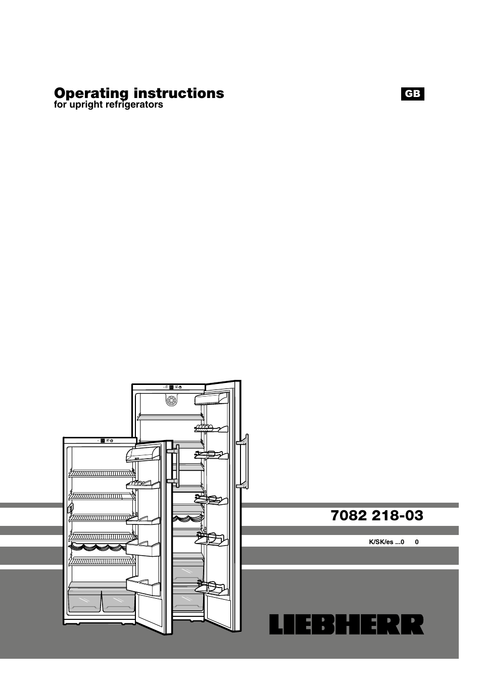 Liebherr 7082 218-03 User Manual | 38 pages