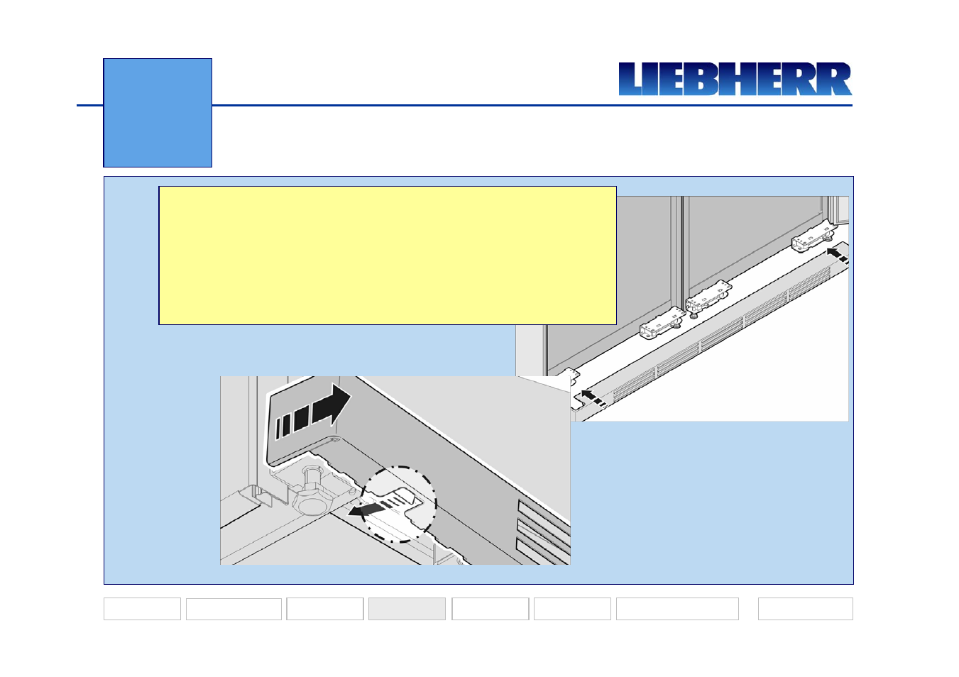 Plinth panel, Side-by-side | Liebherr 7082 218-03 User Manual | Page 32 / 38