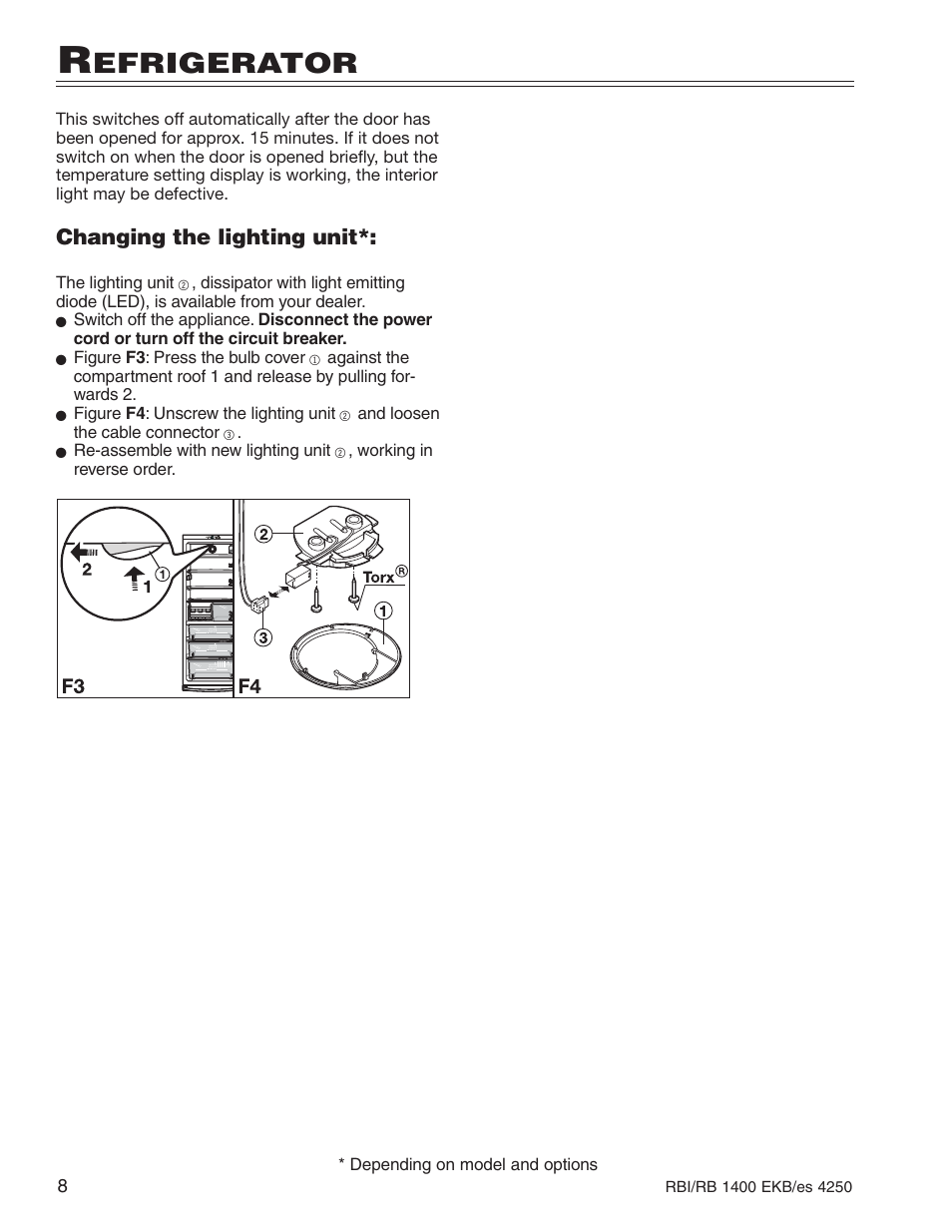 Efrigerator | Liebherr RBI 1400 User Manual | Page 12 / 19
