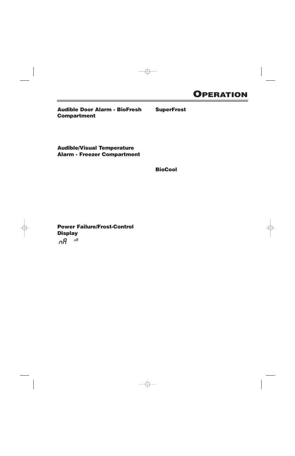 Peration | Liebherr 7082 User Manual | Page 11 / 27