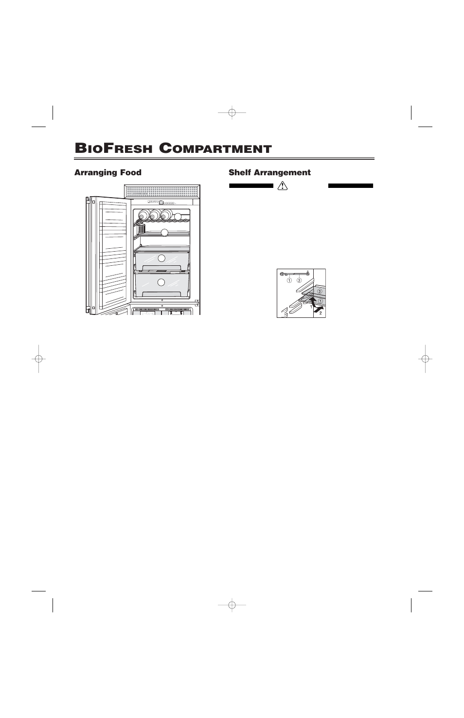Resh, Ompartment | Liebherr 7082 User Manual | Page 14 / 27