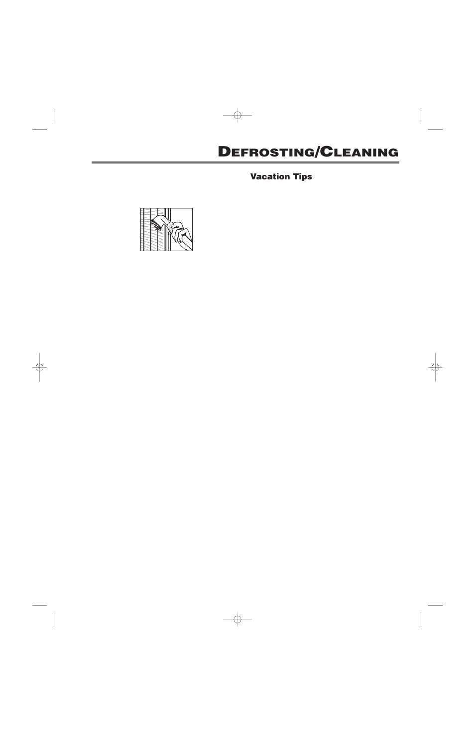 Efrosting, Leaning | Liebherr 7082 User Manual | Page 21 / 27