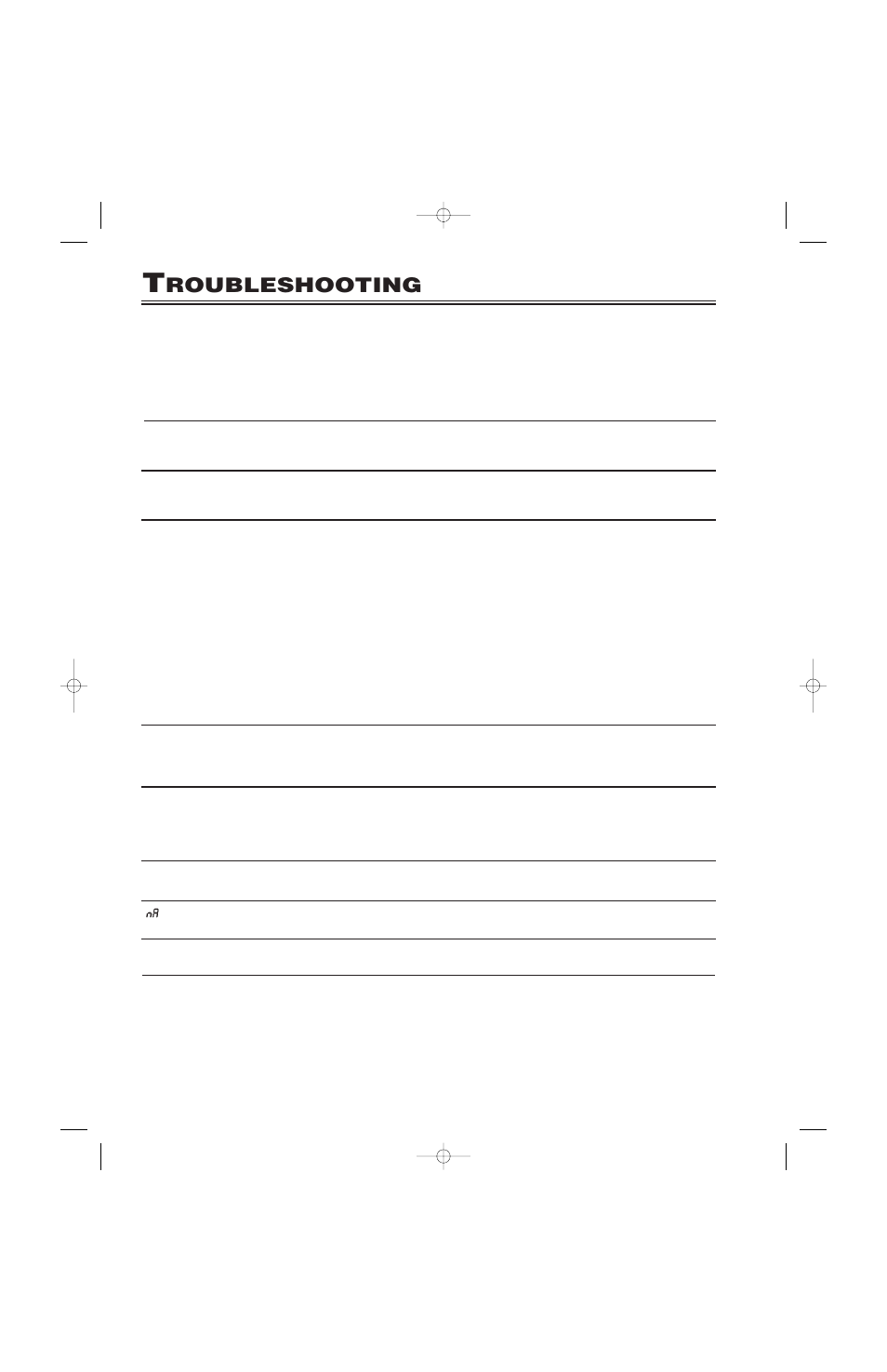 Roubleshooting | Liebherr 7082 User Manual | Page 22 / 27