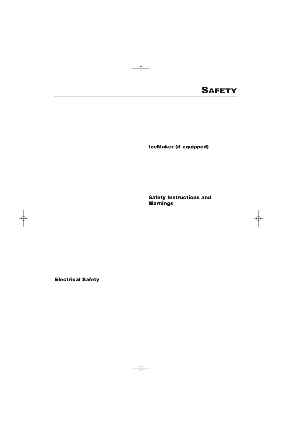 Afety | Liebherr 7082 User Manual | Page 7 / 27