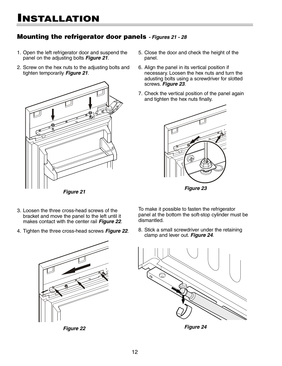 Nstallation | Liebherr HCS 20 User Manual | Page 12 / 14