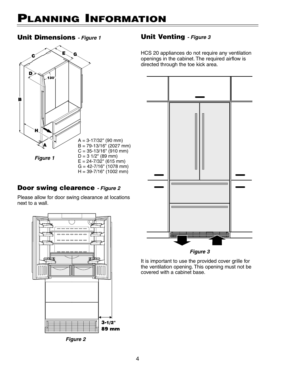 Lanning, Nformation | Liebherr HCS 20 User Manual | Page 4 / 14