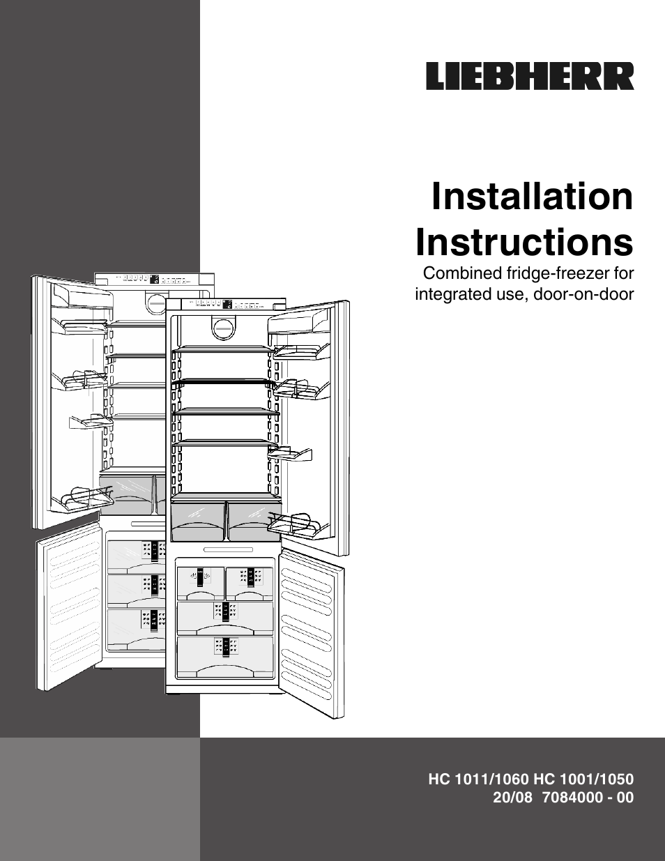 Liebherr HC1001 User Manual | 14 pages