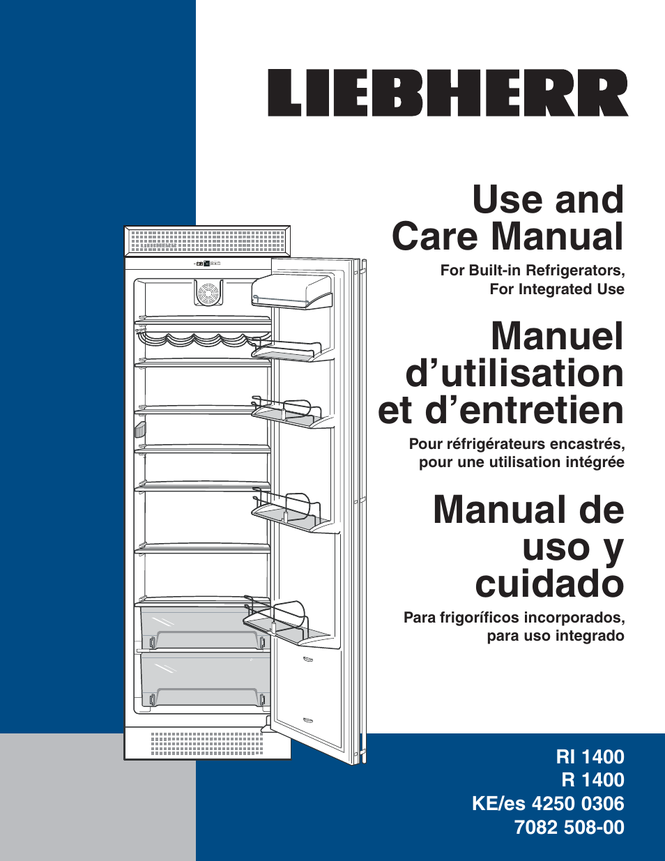 Liebherr R1400 User Manual | 17 pages