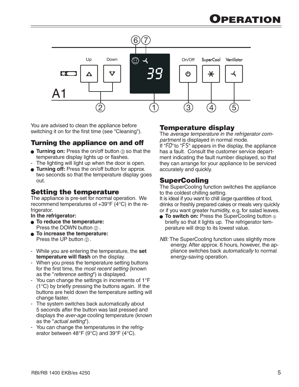 Peration | Liebherr R1400 User Manual | Page 9 / 17