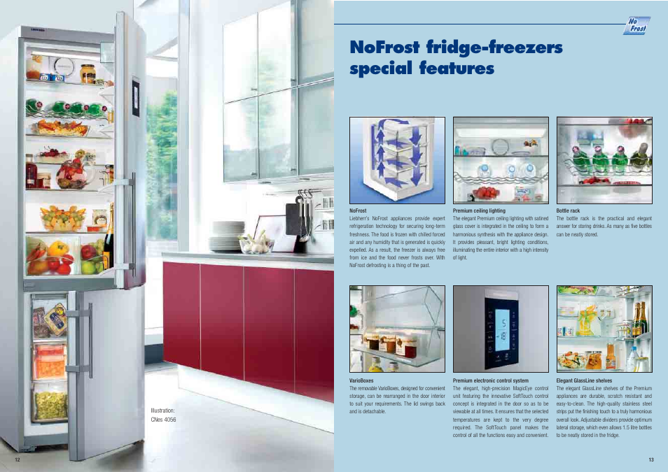 Nofrost fridge-freezers special features | Liebherr Freestanding Refrigerator User Manual | Page 7 / 38