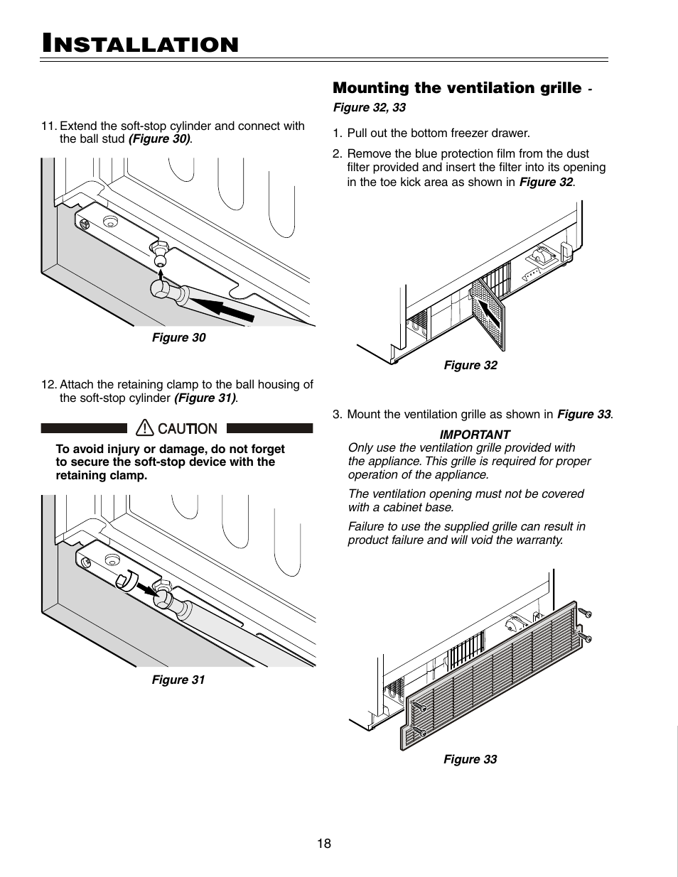 Nstallation | Liebherr HC 20 User Manual | Page 18 / 18