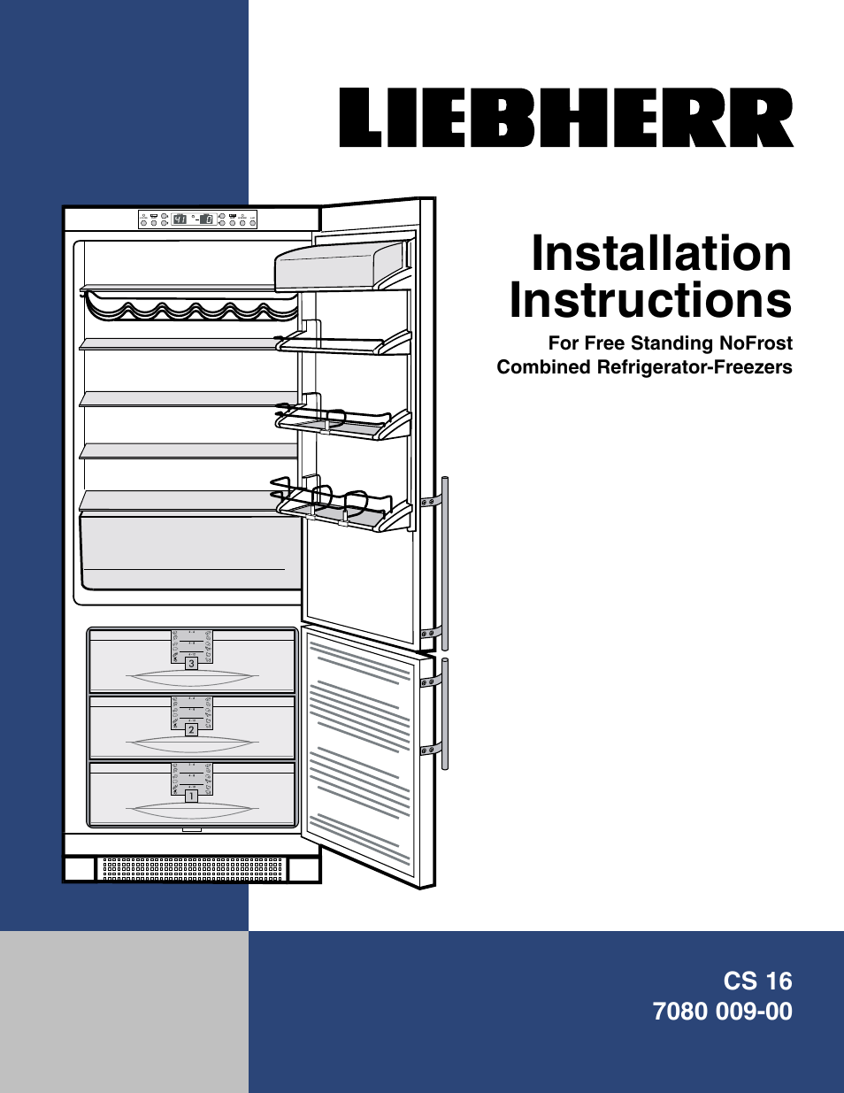 Liebherr CS 16 User Manual | 7 pages