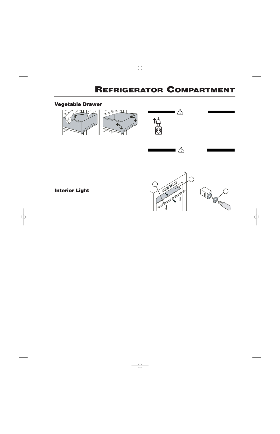 Efrigerator, Ompartment | Liebherr CI16 User Manual | Page 14 / 26