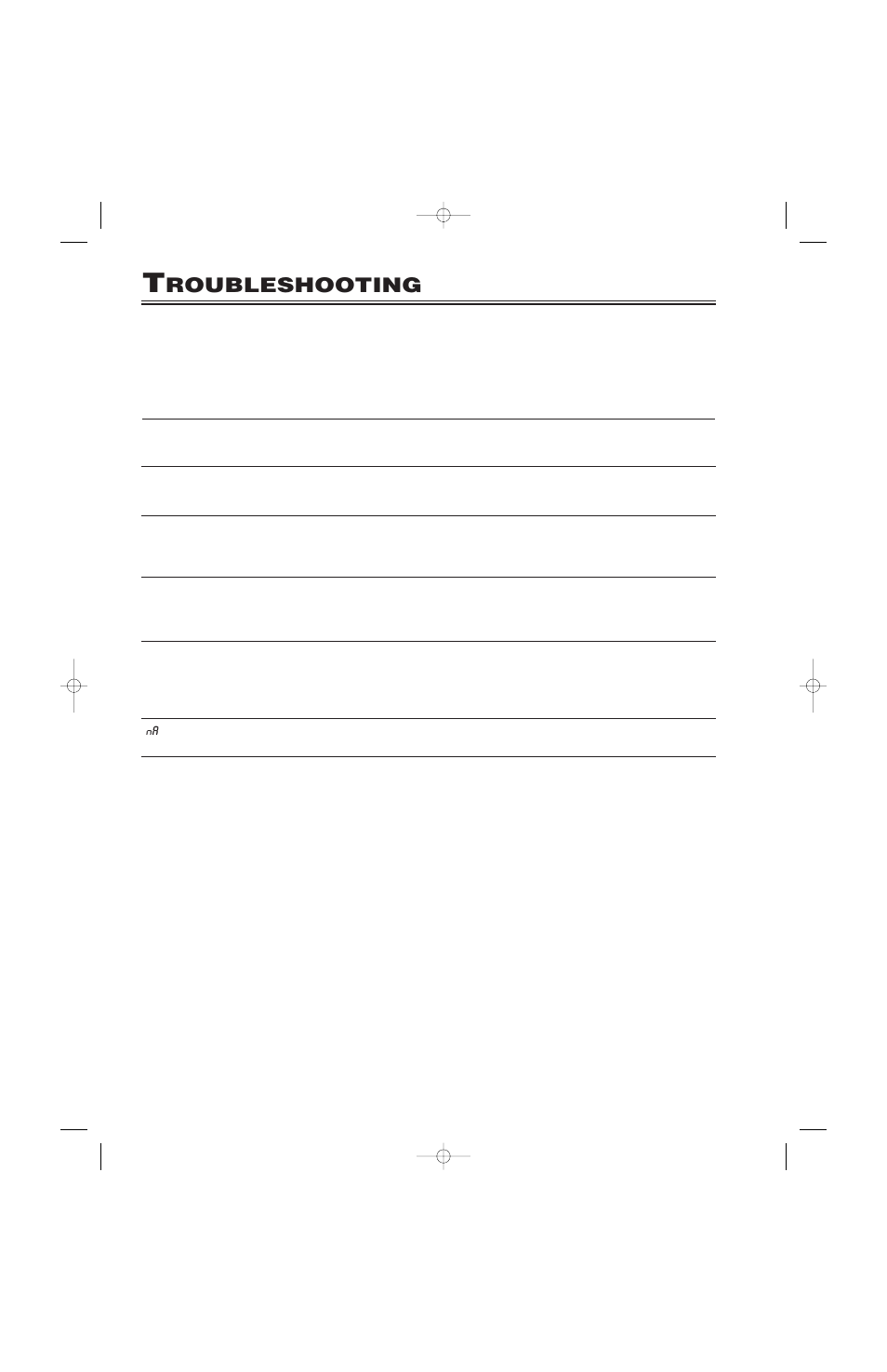 Roubleshooting | Liebherr CI16 User Manual | Page 21 / 26
