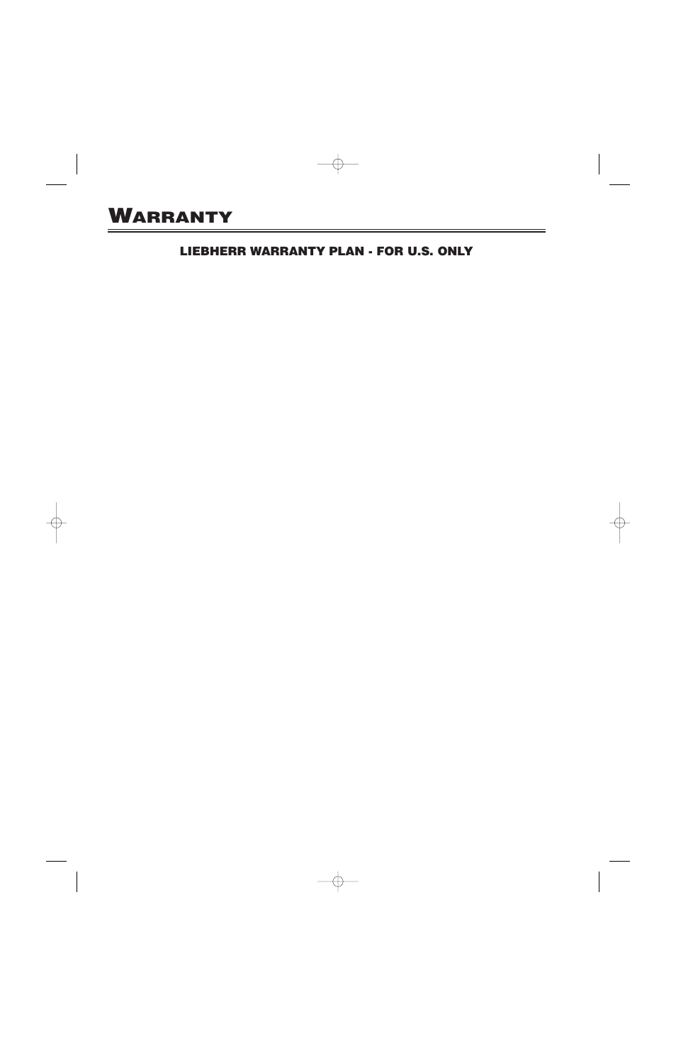 Arranty | Liebherr CI16 User Manual | Page 23 / 26