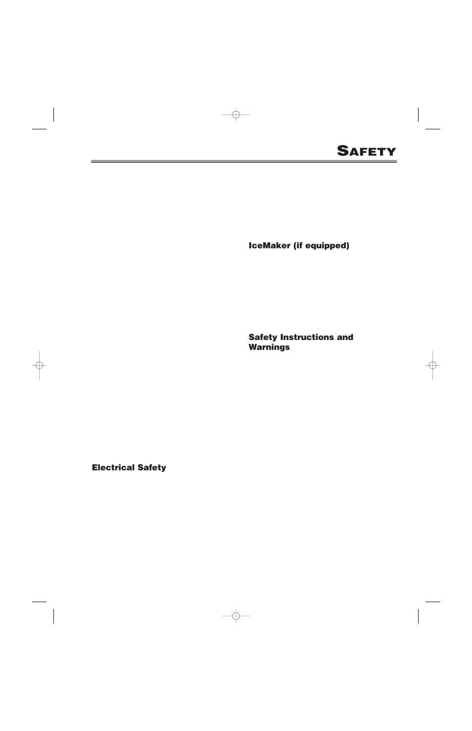 Afety | Liebherr CI16 User Manual | Page 8 / 26