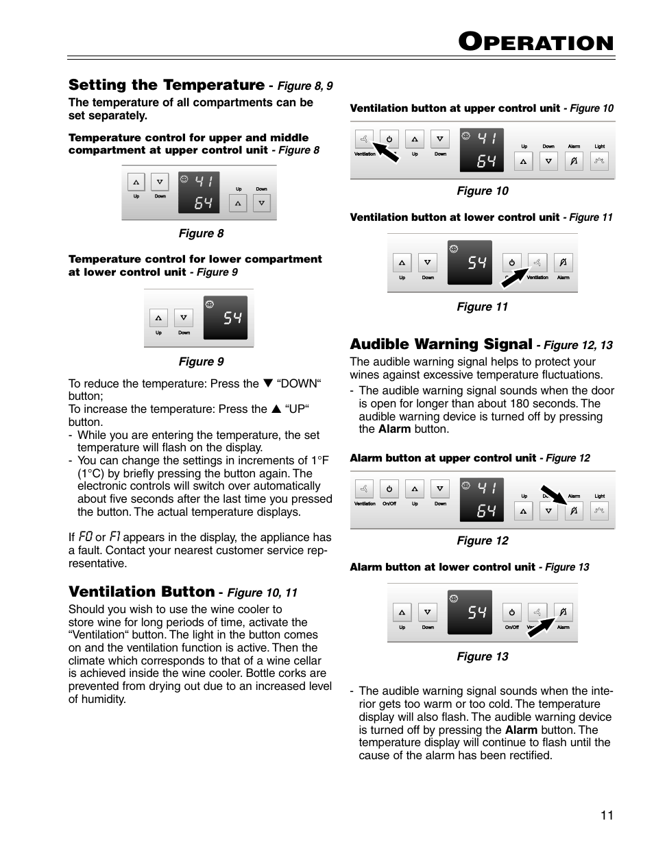 Peration | Liebherr WS14300 User Manual | Page 11 / 17