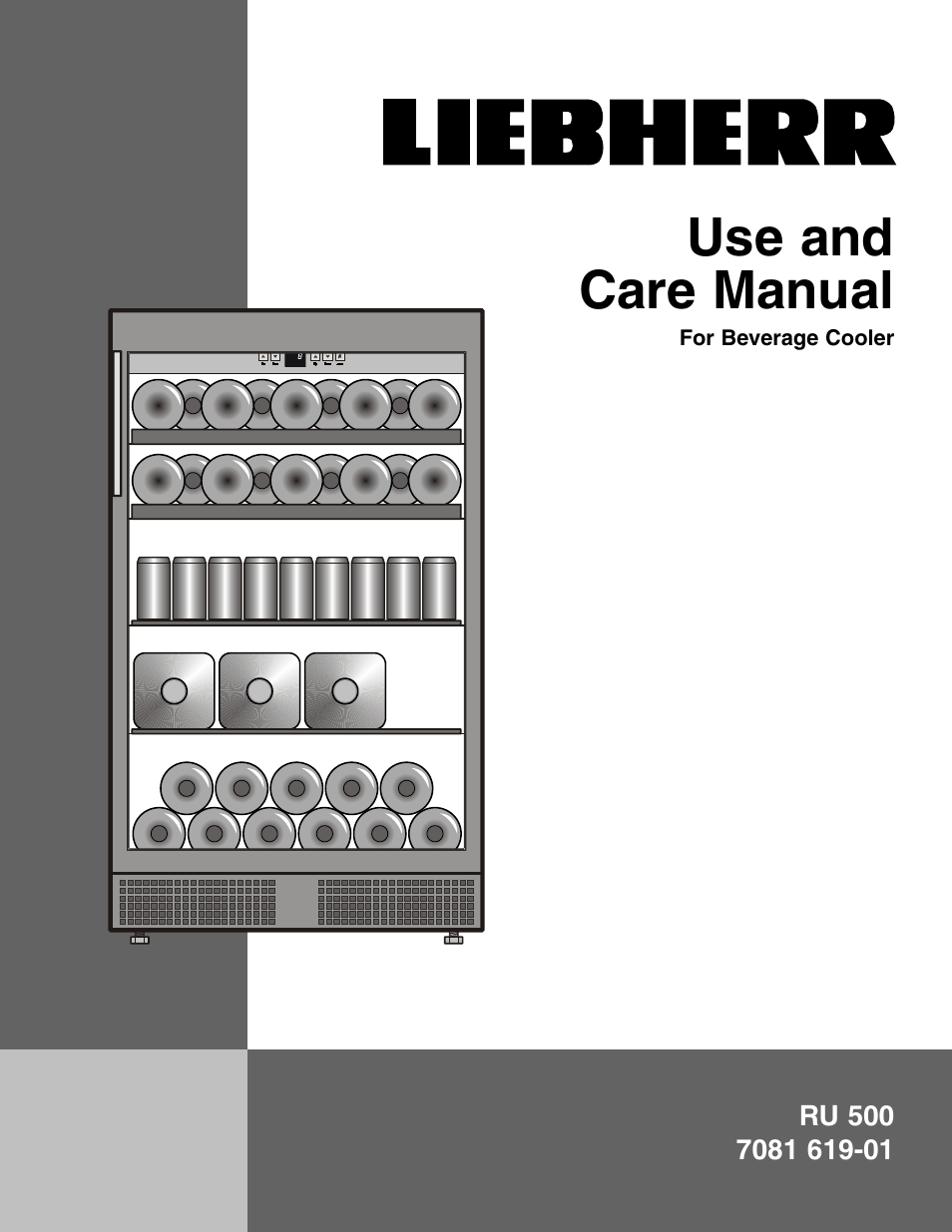 Liebherr RU500 User Manual | 15 pages