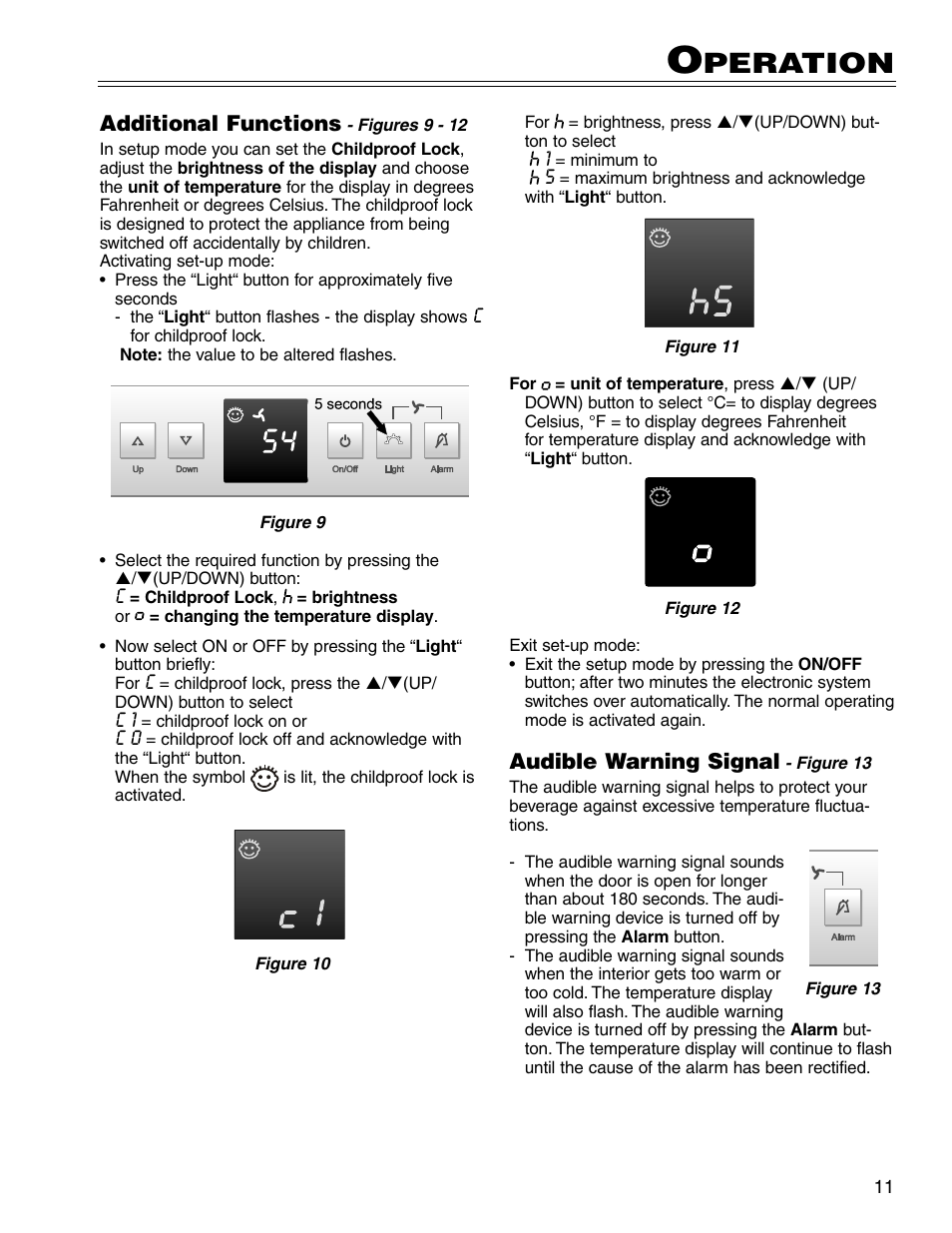 Peration | Liebherr RU500 User Manual | Page 11 / 15