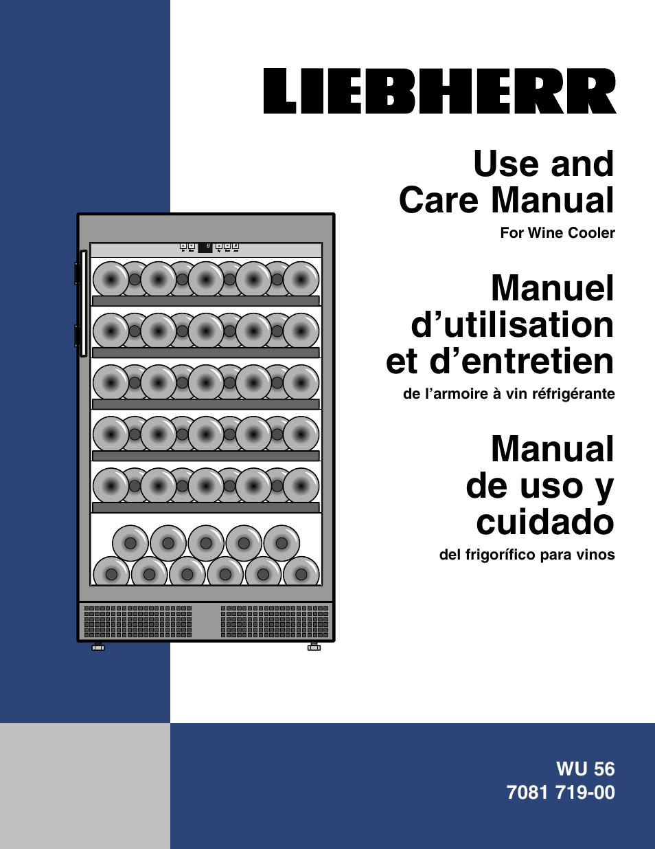 Liebherr WU 56 User Manual | 16 pages