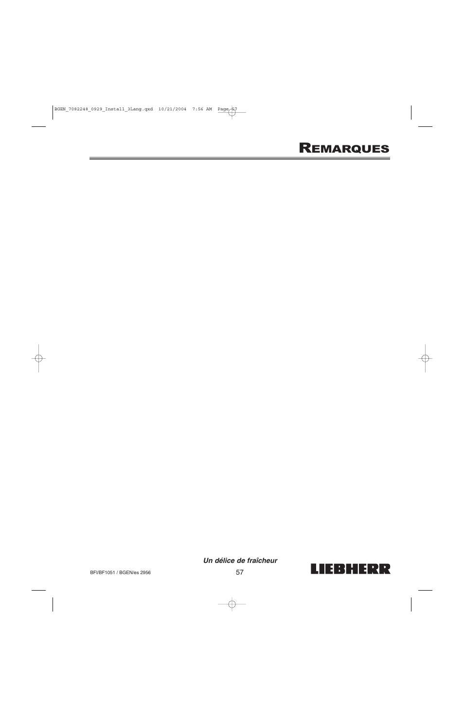 Emarques | Liebherr BF1051 User Manual | Page 59 / 110