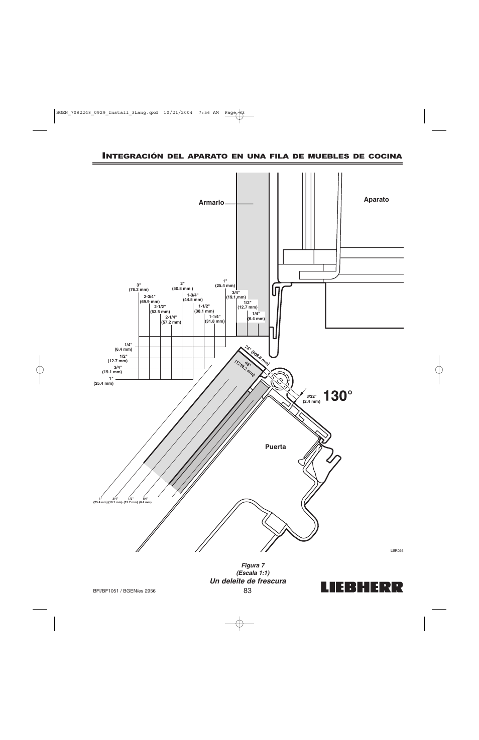 Ca d, Un deleite de frescura, Aparato armario puerta | Liebherr BF1051 User Manual | Page 85 / 110