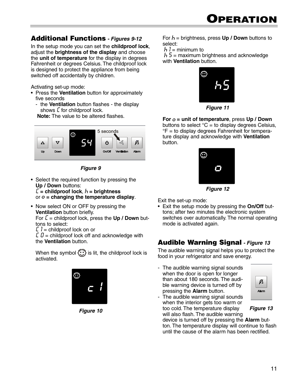 Peration | Liebherr RO500 User Manual | Page 11 / 15