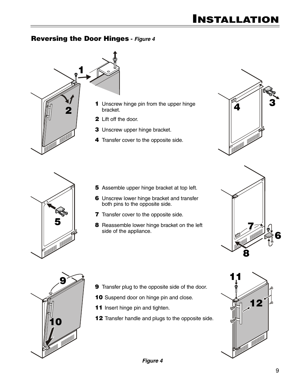 Nstallation | Liebherr RO500 User Manual | Page 9 / 15