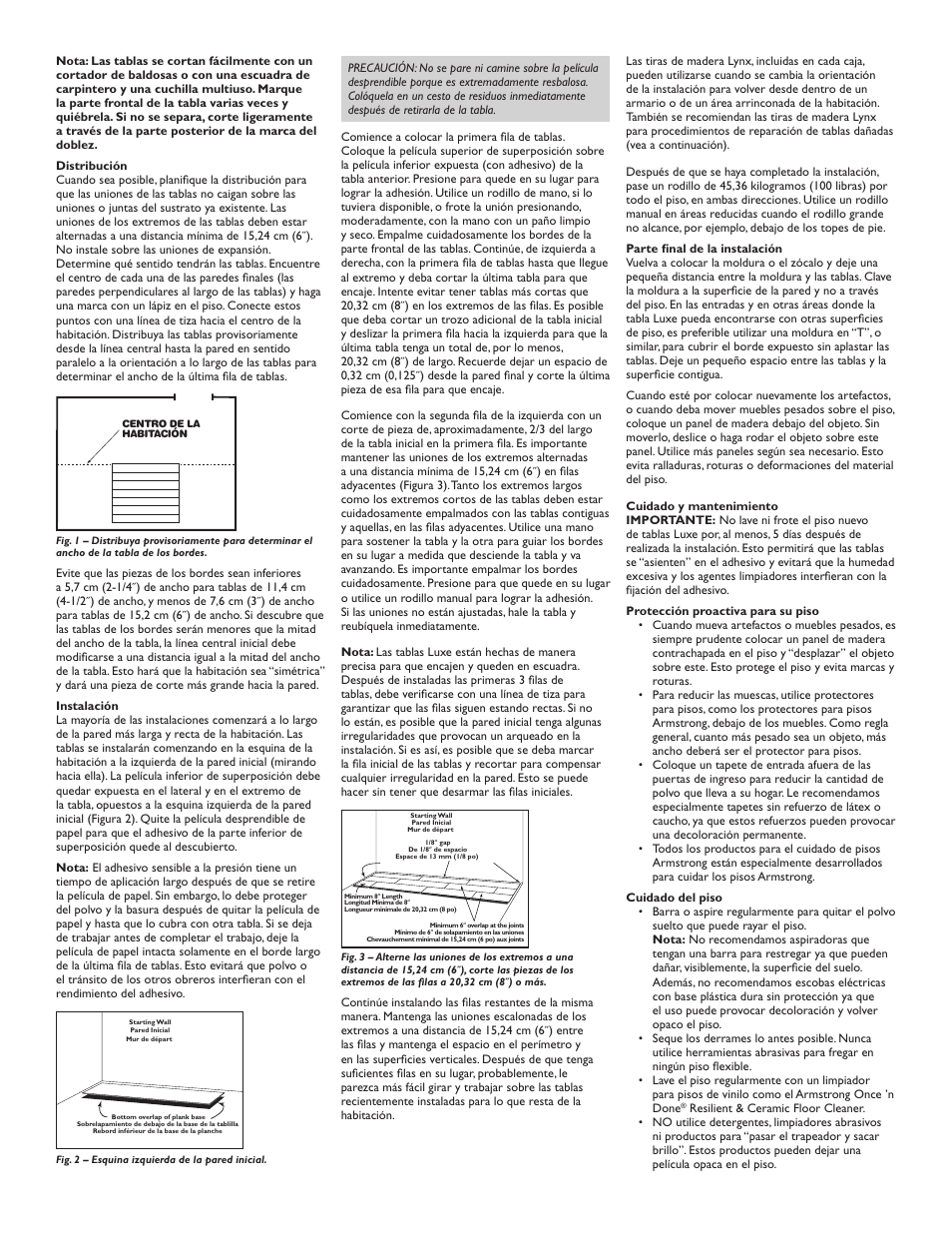 Lynx Flooring User Manual | Page 7 / 8
