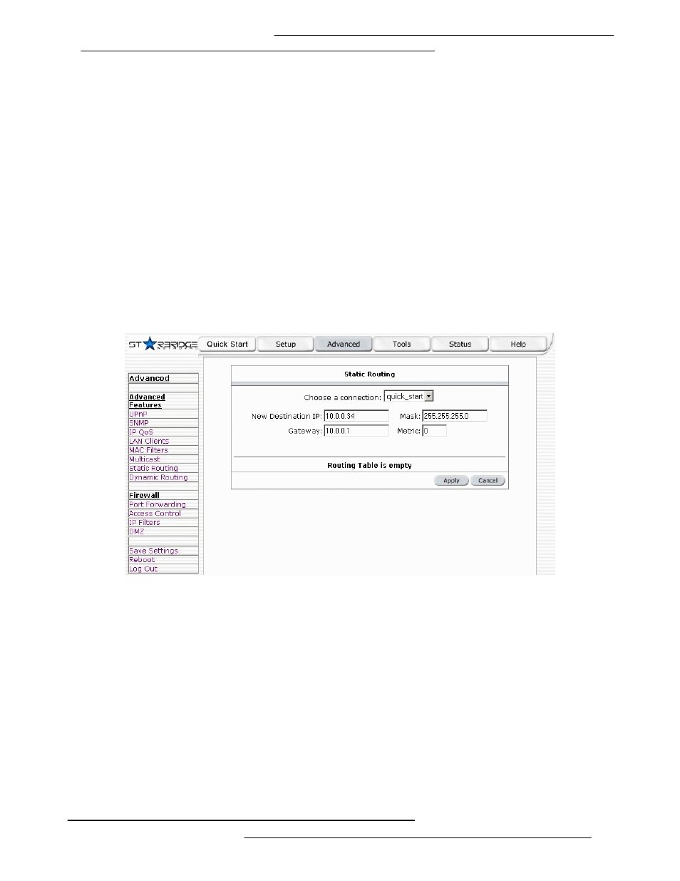 8 static routing, 9 dynamic routing | Lynx L-210 User Manual | Page 25 / 33