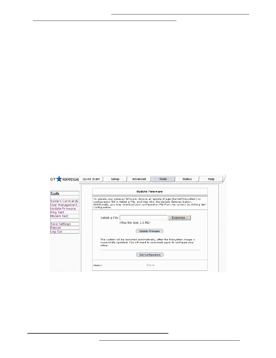 2 user management, 3 update firmware, 4 ping test | Lynx L-210 User Manual | Page 27 / 33