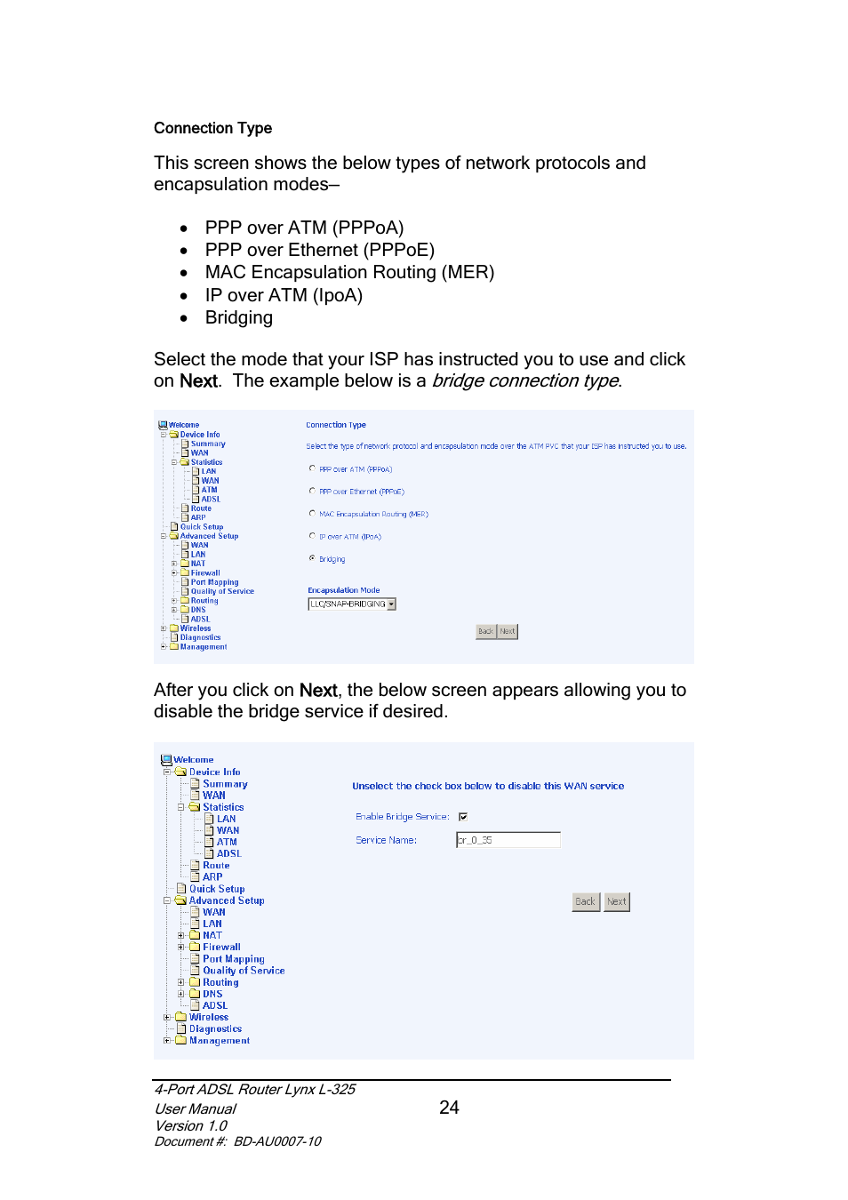 Lynx L-325 User Manual | Page 25 / 54